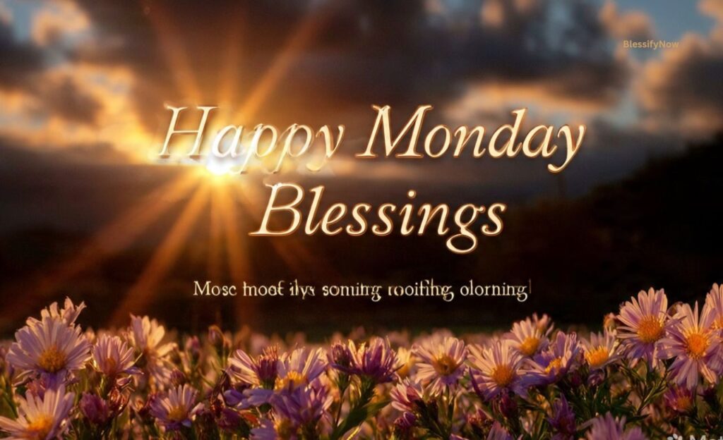 Happy Monday Blessings