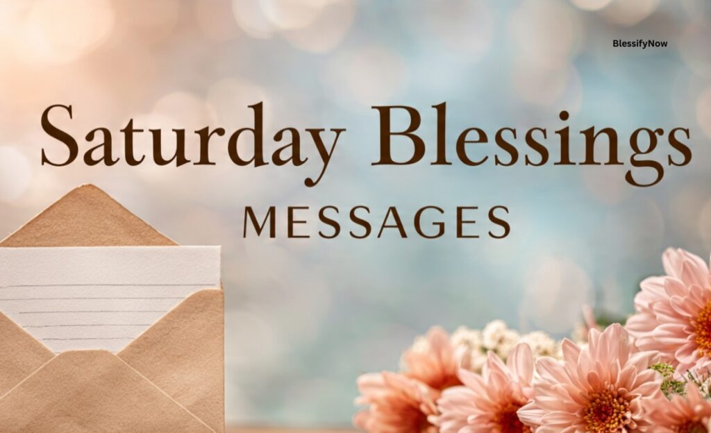 Saturday Blessings Messages