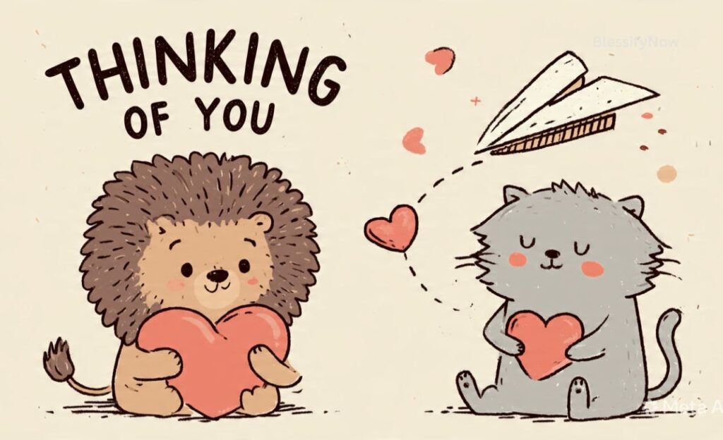Sweet and Funny Thinking of You Quotes