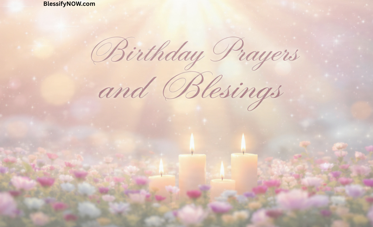 Birthday Prayers and Blessings