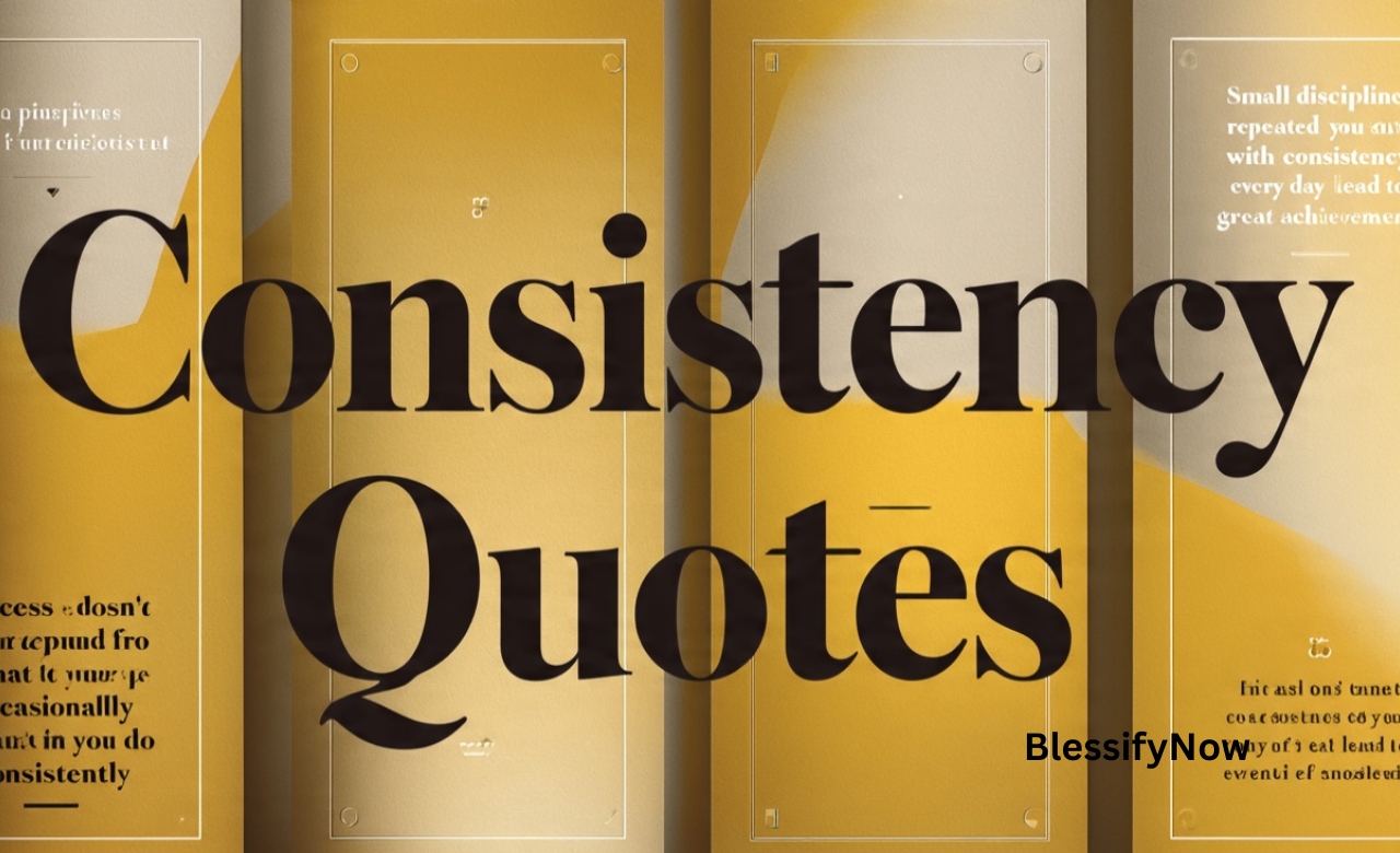 Consistency Quotes