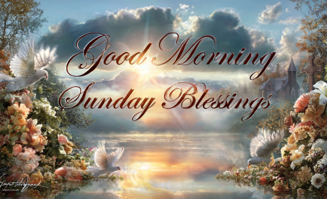 good Morning Sunday Blessings