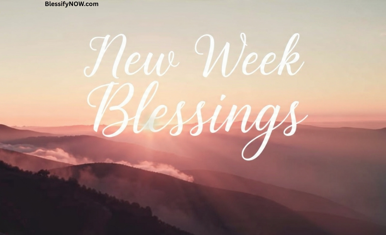Powerful New Week Blessings for a Fresh Start, Success, and Positive Energy