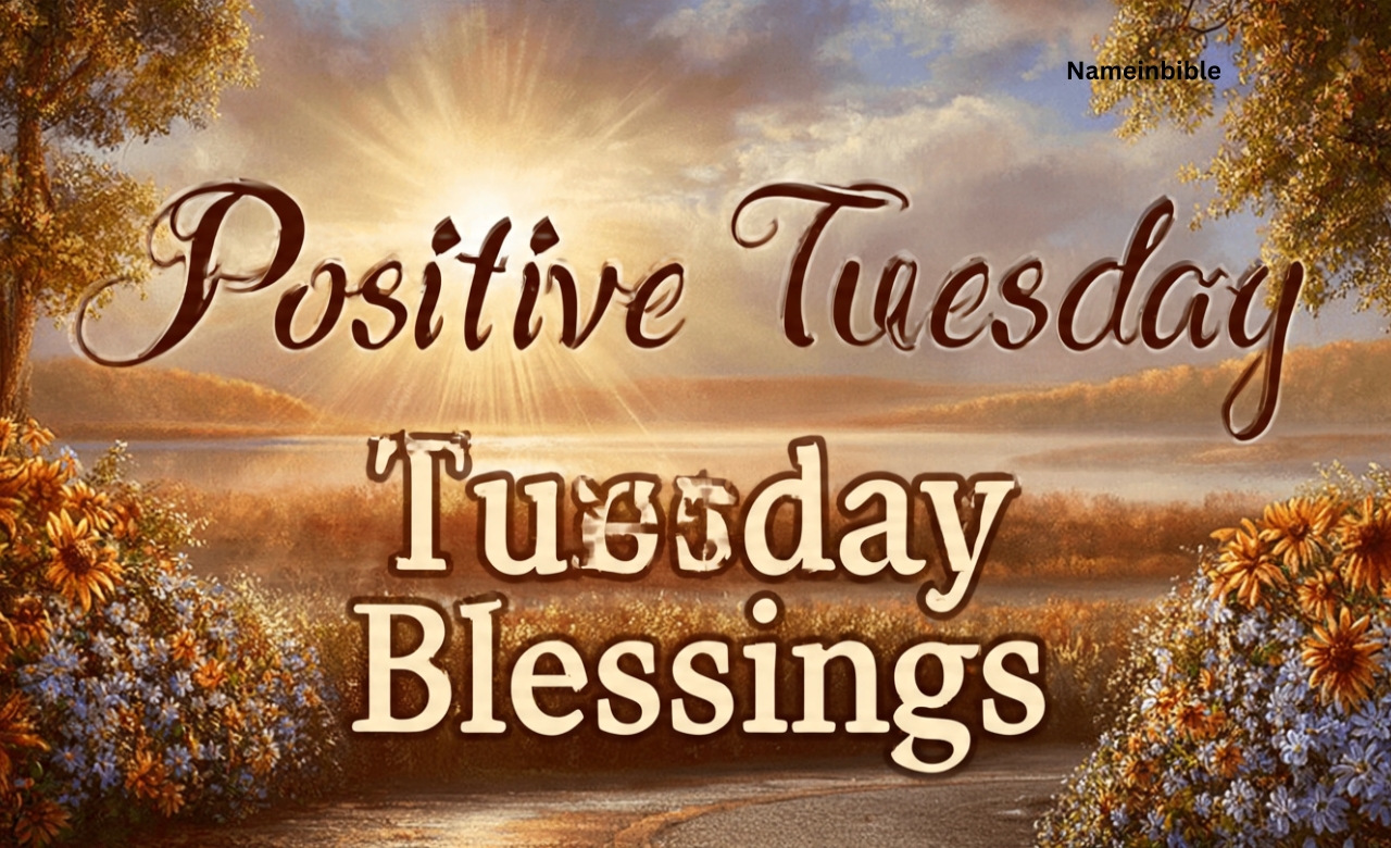 positive Tuesday blessings