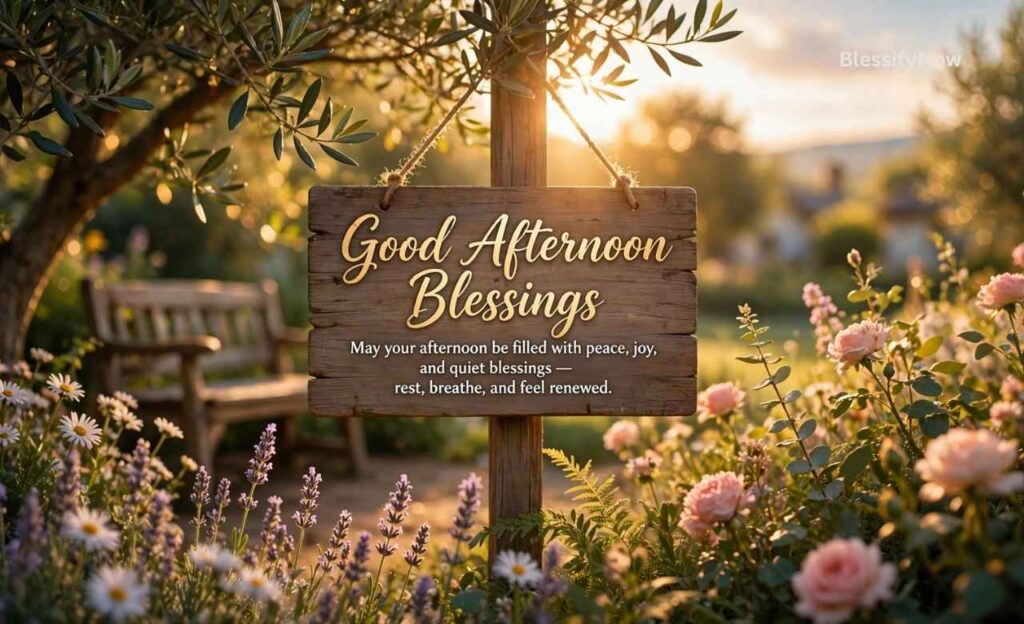 Beautiful Good Afternoon Blessings