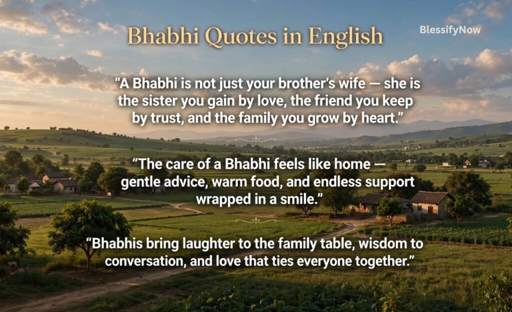 Bhabhi Quotes in English