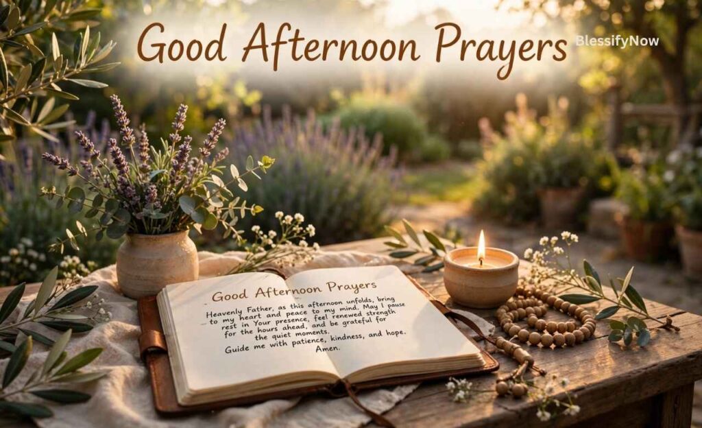 Good Afternoon Prayers