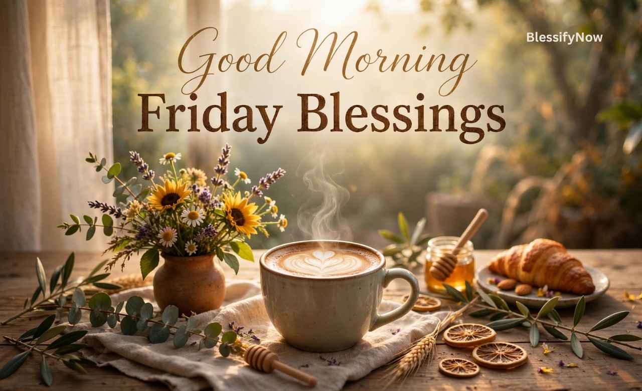 Good Morning Friday Blessings