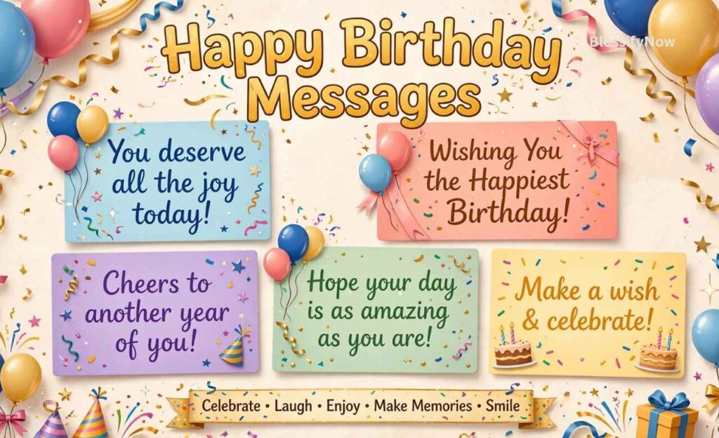 Happy Birthday Messages