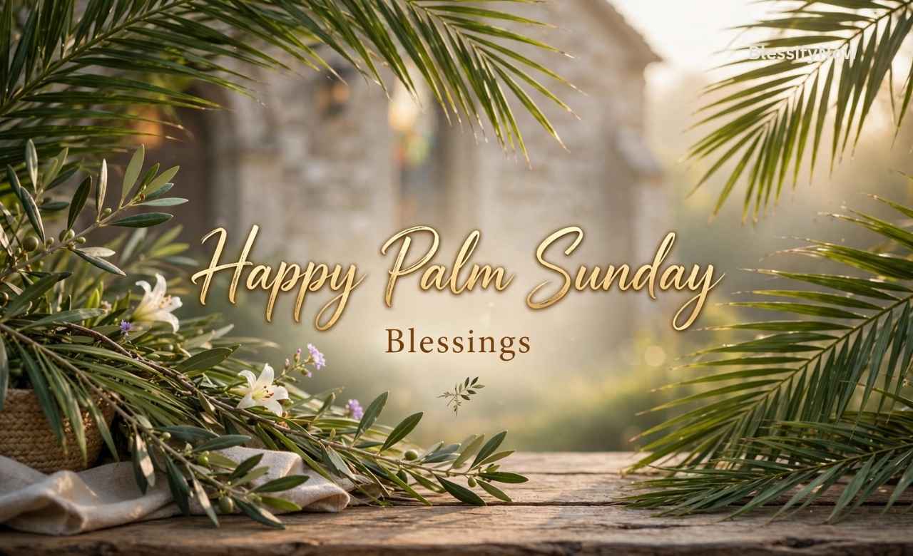 Happy Palm Sunday Blessings