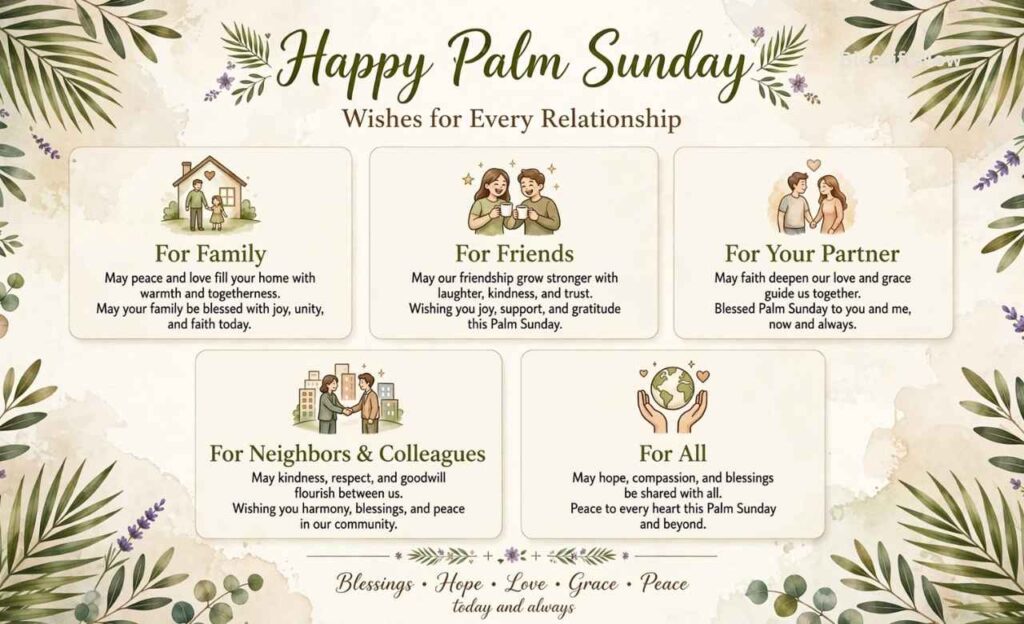 Happy Palm Sunday Wishes for Every Relationship