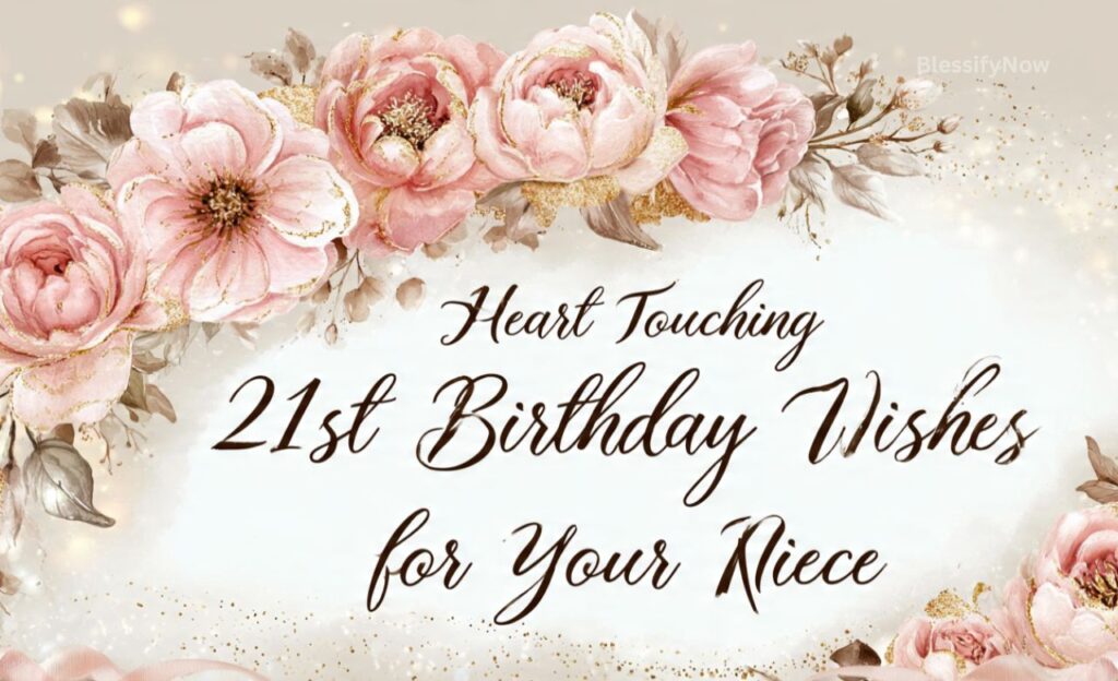 Heart Touching 21st Birthday Wishes for Your Niece