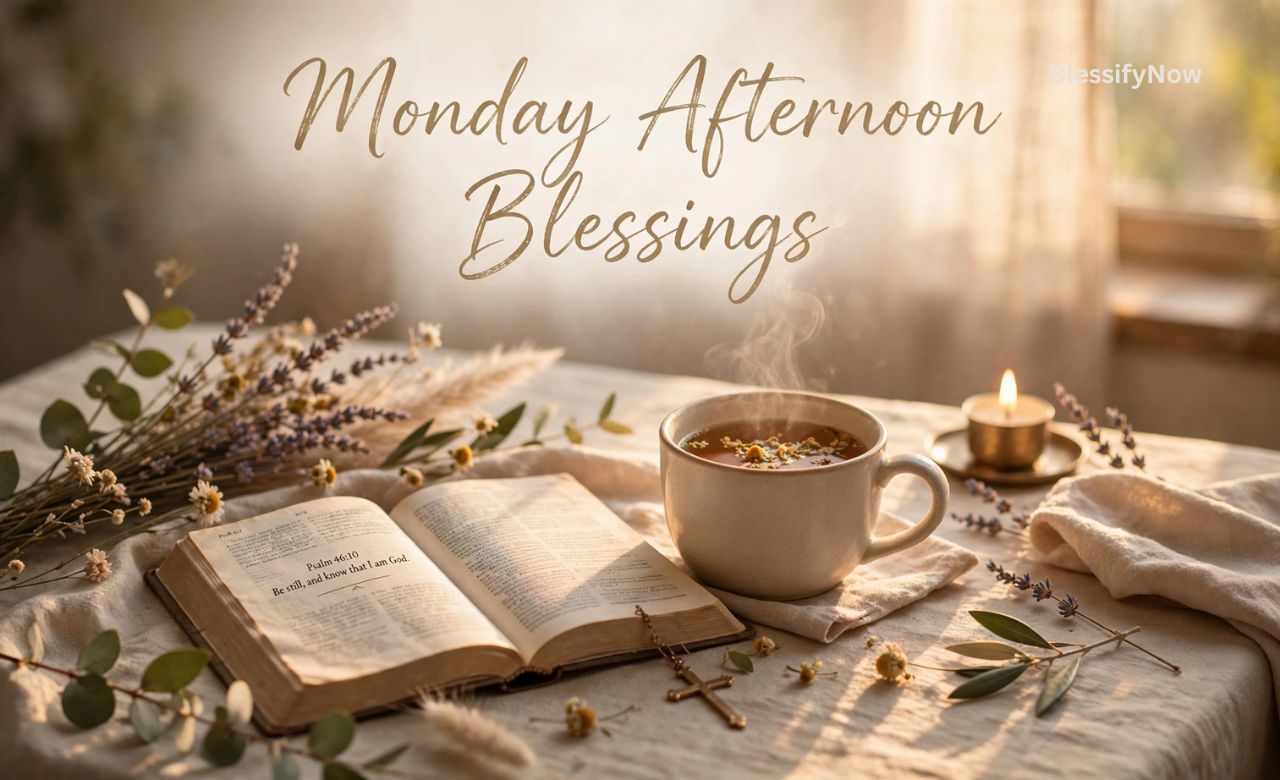 Monday Afternoon Blessings